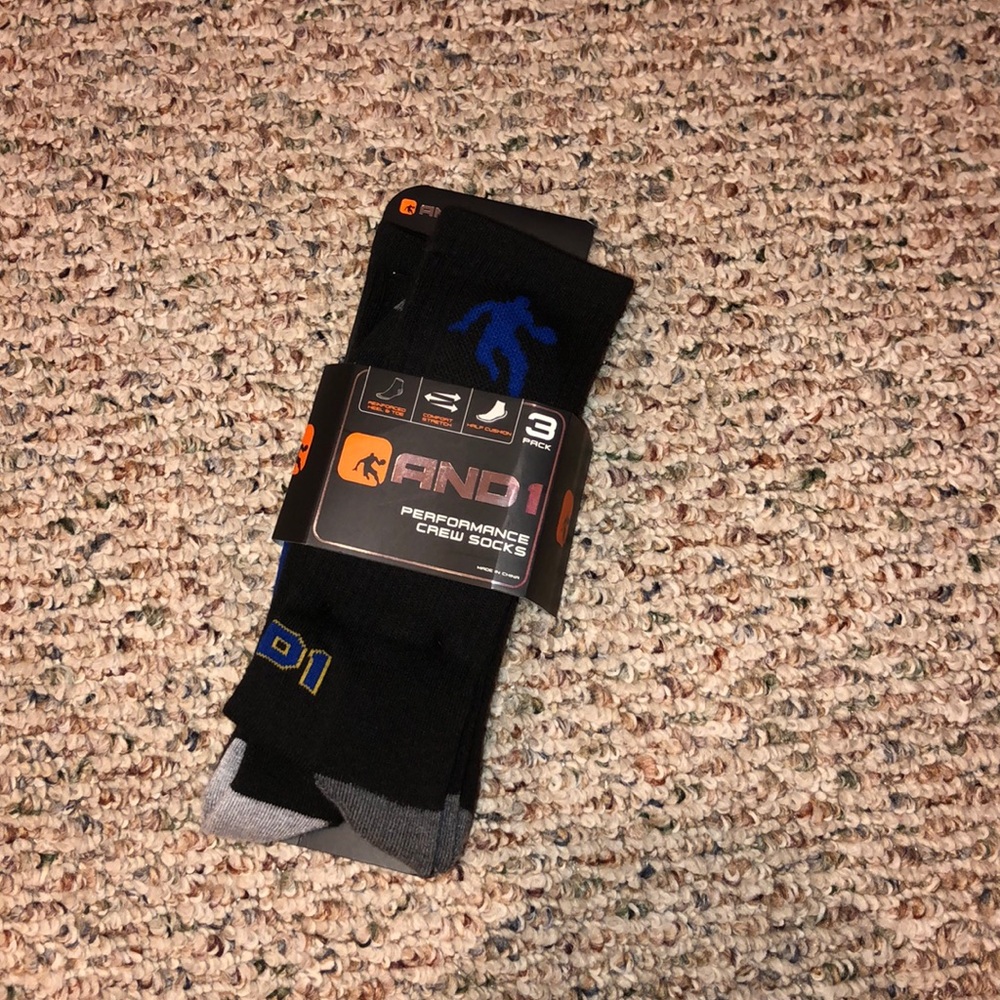 And 1 basketball socks